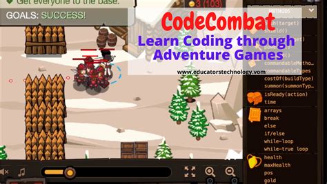 CodeCombat: A Fun-Filled Programming Adventure for Budding Coders!